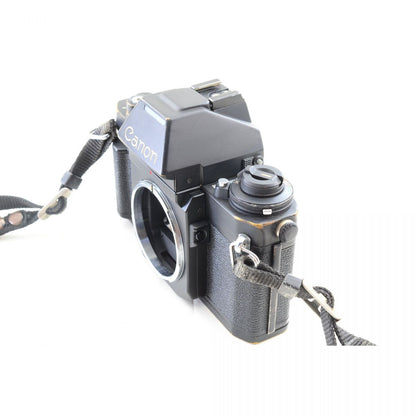【中古】Canon New F-1 AEファインダー 一眼レフ フィルムカメラ キヤノン S/N:224281