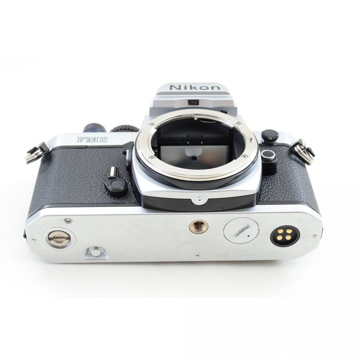 【中古】Nikon New FM2 後期 シルバー 一眼レフ フィルムカメラ ニコン S/N:8522794