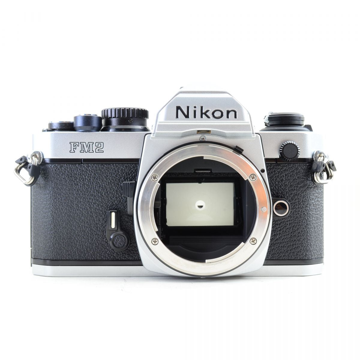 【中古】Nikon New FM2 後期 シルバー 一眼レフ フィルムカメラ ニコン S/N:8522794
