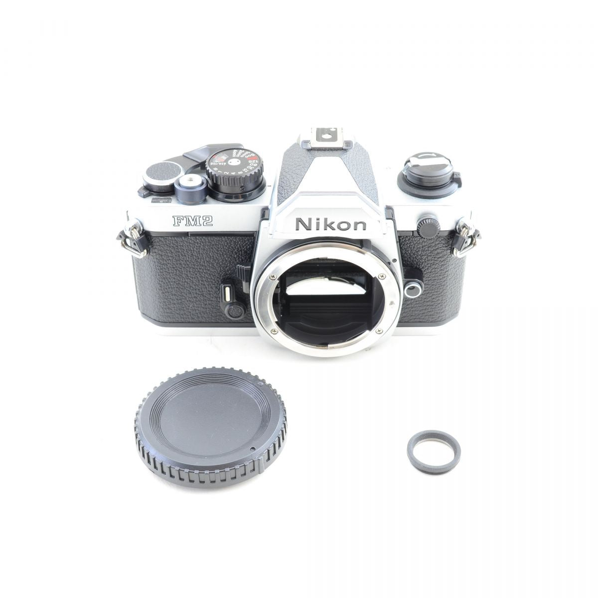 【中古】Nikon New FM2 後期 シルバー 一眼レフ フィルムカメラ ニコン S/N:8522794