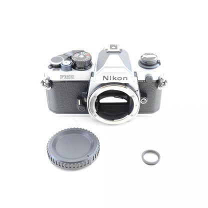 【中古】Nikon New FM2 後期 シルバー 一眼レフ フィルムカメラ ニコン S/N:8522794