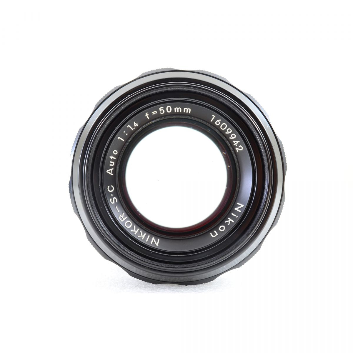【中古】Nikon F アイレベル シルバー + Nikkor-S.C Auto 50mm f/1.4 非Ai 標準 単焦点レンズ ニコン S/N: 6570324