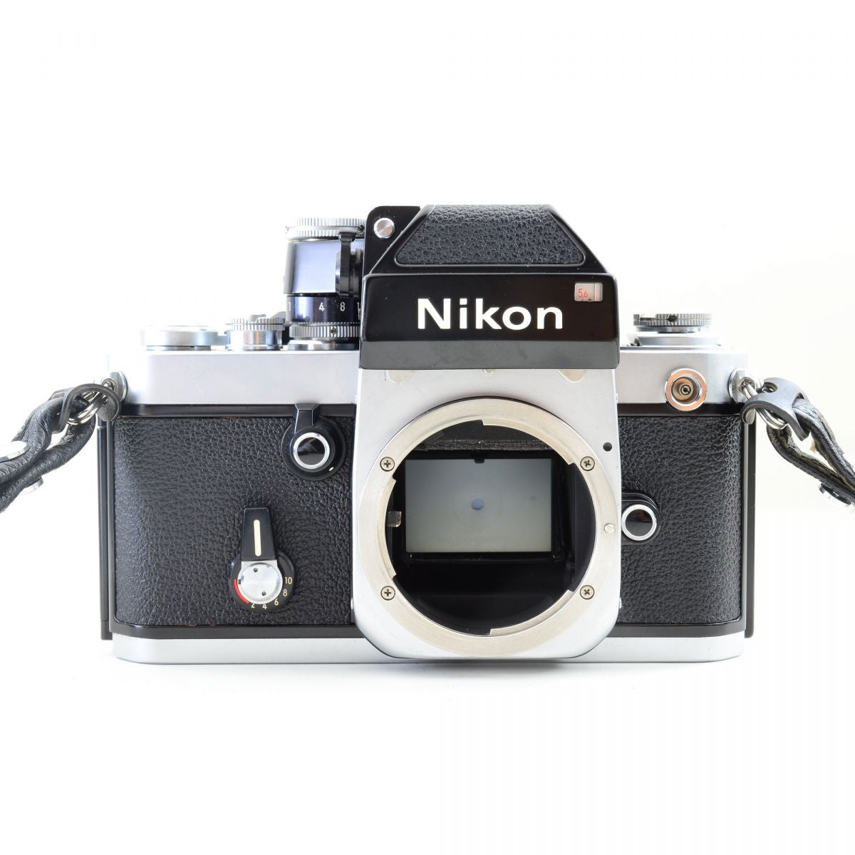 【中古】Nikon F2 アイレベル シルバー + New Nikkor 50mm f/1.4 非Ai 標準 単焦点レンズ ニコン S/N: 7626441