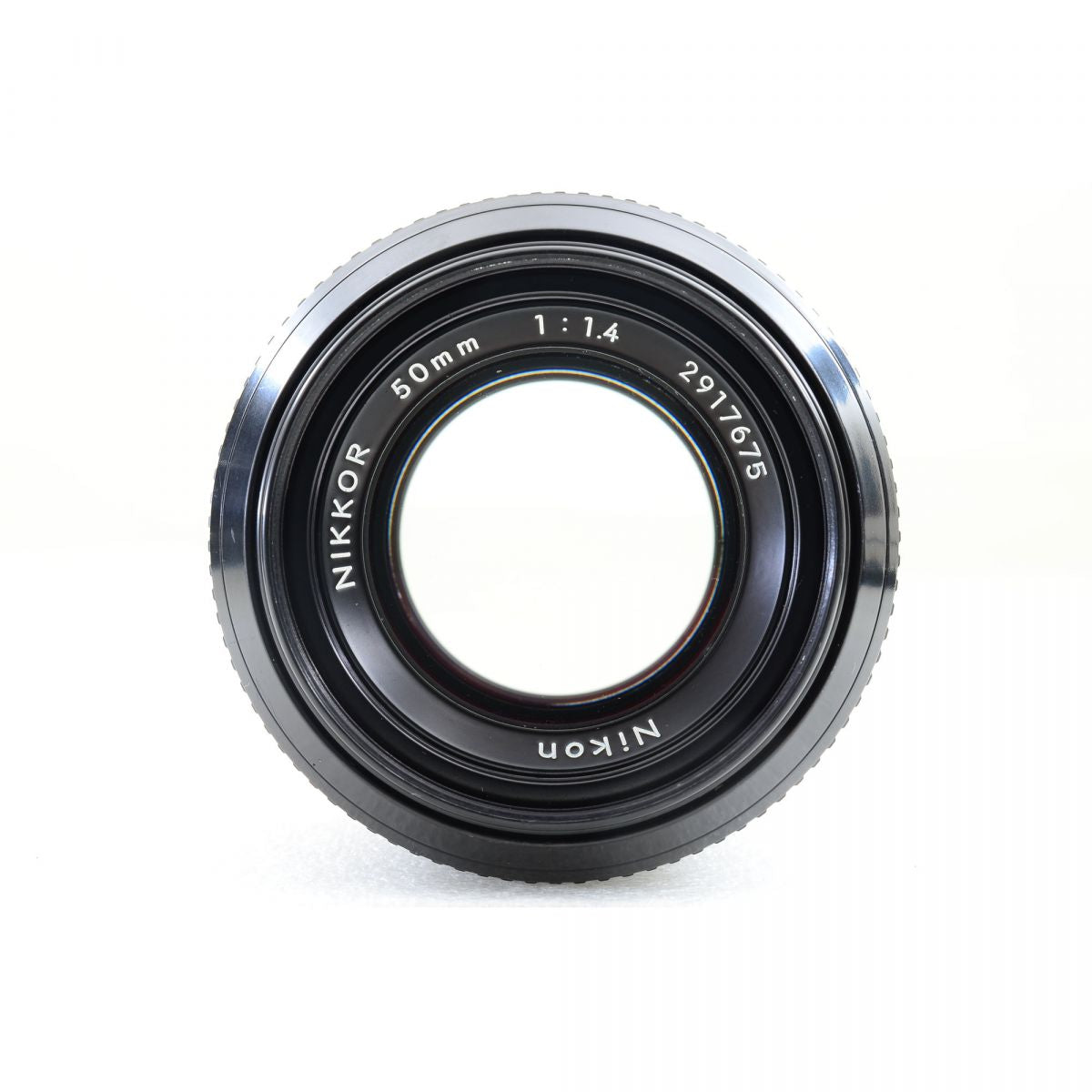 【中古】Nikon F2 アイレベル シルバー + New Nikkor 50mm f/1.4 非Ai 標準 単焦点レンズ ニコン S/N: 7626441
