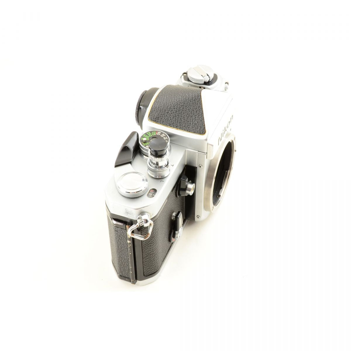 【中古】Nikon F2 アイレベル シルバー フィルムカメラ + Ai-S NIKKOR 28mm f/2.8 広角 単焦点レンズ ニコン S/N: 7148834