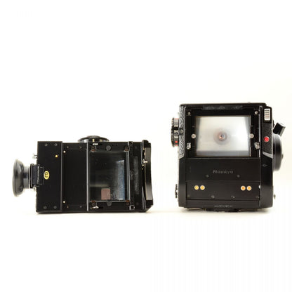 【中古】Mamiya M645 1000S 中判カメラ + CdSプリズムAEファインダー + SEKOR C 45mm f/2.8 単焦点レンズ マミヤ S/N: L26397