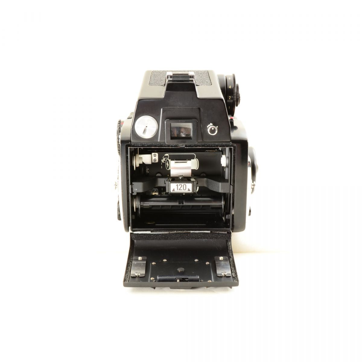 【中古】Mamiya M645 1000S 中判カメラ + CdSプリズムAEファインダー + SEKOR C 45mm f/2.8 単焦点レンズ マミヤ S/N: L26397