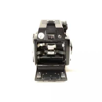 【中古】Mamiya M645 1000S 中判カメラ + CdSプリズムAEファインダー + SEKOR C 45mm f/2.8 単焦点レンズ マミヤ S/N: L26397