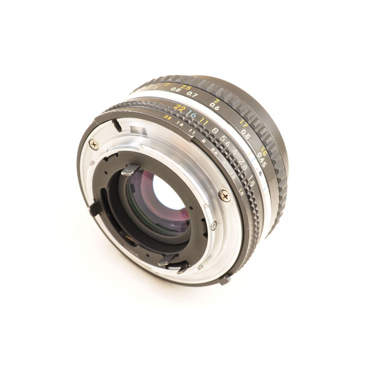 【中古】Nikon Ai-S NIKKOR 50mm f1.8 単焦点 カメラレンズ 交換レンズ ニコン S/N:2209890