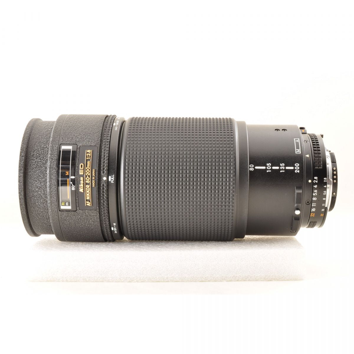 【中古】Nikon AF NIKKOR 80-200mm f/2.8 ED 望遠ズームレンズ フード付 ニコン S/N: 222295