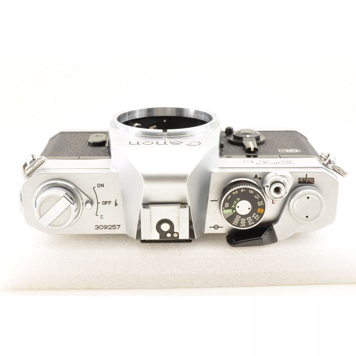 【中古】Canon FTb シルバー 後期 + New FD 50mm f/1.4 標準 単焦点レンズ キャノン S/N: 309257