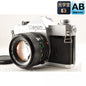 【中古】Canon FTb シルバー 後期 + New FD 50mm f/1.4 標準 単焦点レンズ キャノン S/N: 309257