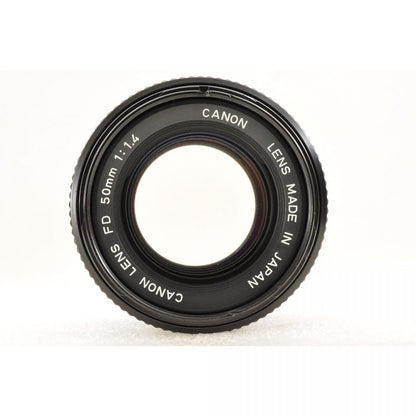 【中古】Canon FTb シルバー 後期 + New FD 50mm f/1.4 標準 単焦点レンズ キャノン S/N: 309257