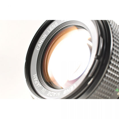 【中古】Canon FTb シルバー 後期 + New FD 50mm f/1.4 標準 単焦点レンズ キャノン S/N: 309257