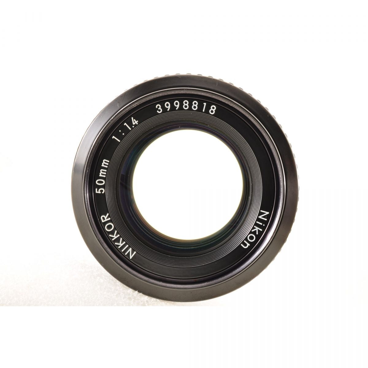 【中古】Nikon Ai NIKKOR 50mm f/1.4 標準 単焦点レンズ ニコン S/N: 3998818