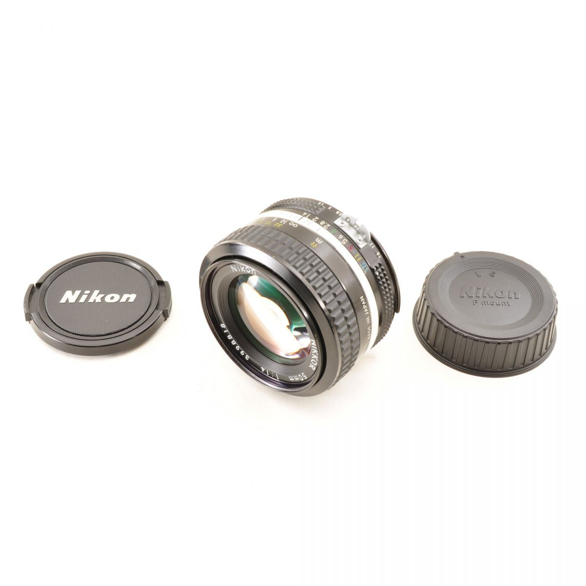 【中古】Nikon Ai NIKKOR 50mm f/1.4 標準 単焦点レンズ ニコン S/N: 3998818
