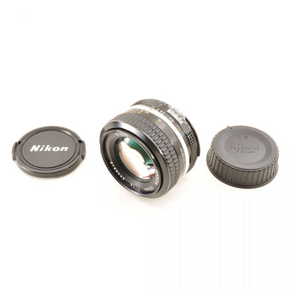【中古】Nikon Ai NIKKOR 50mm f/1.4 標準 単焦点レンズ ニコン S/N: 3998818