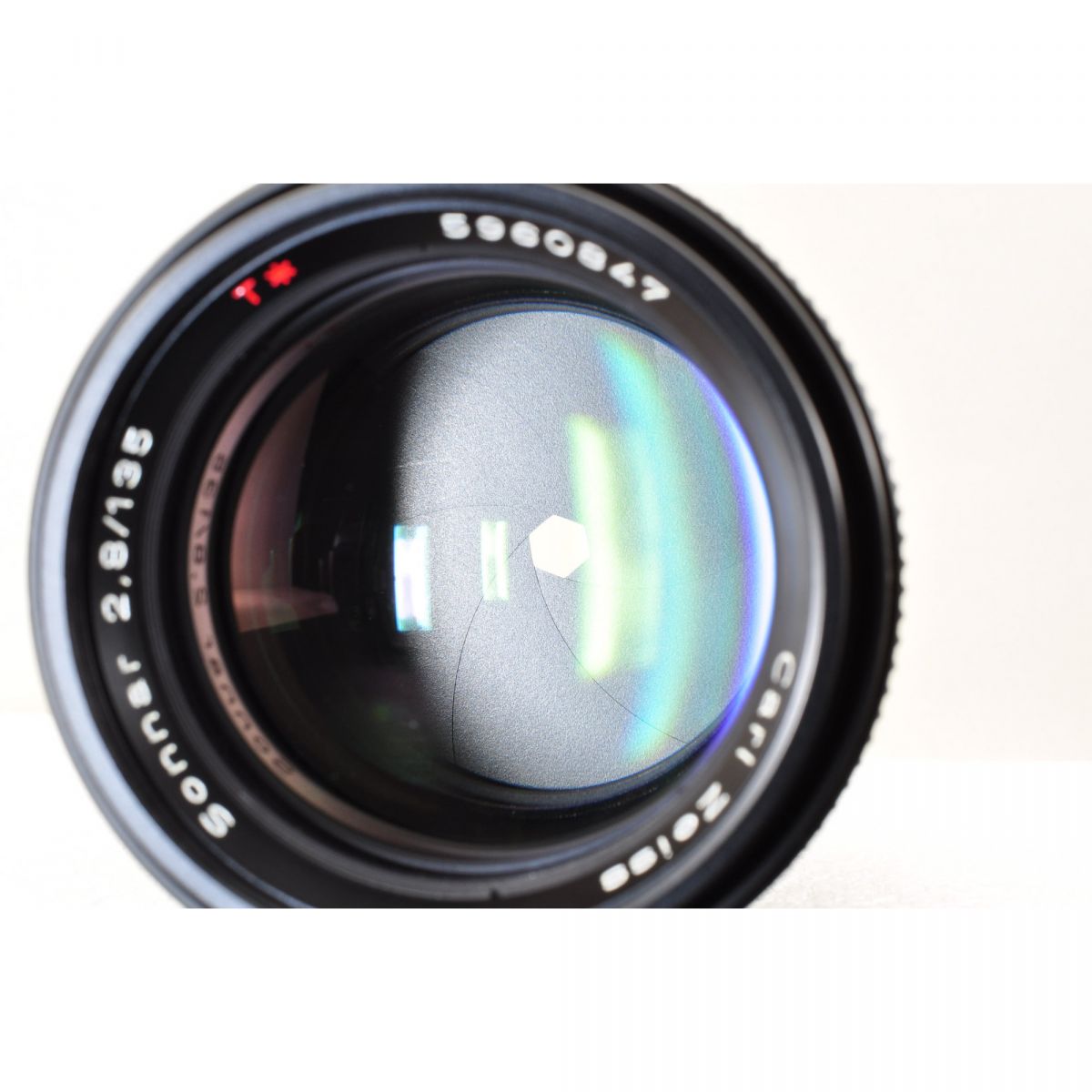【中古】Contax Carl Zeiss Sonnar T* 135mm f/2.8 MMJ MFレンズ ヤシカコンタックス S/N: 5960847