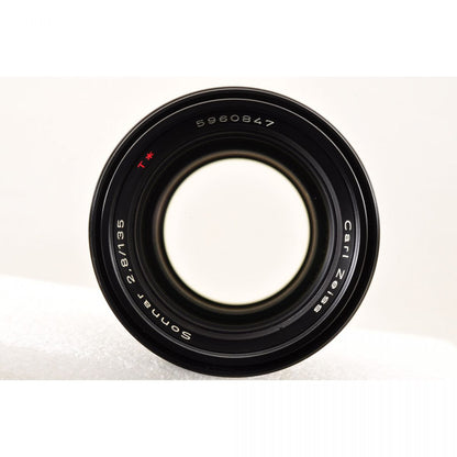 【中古】Contax Carl Zeiss Sonnar T* 135mm f/2.8 MMJ MFレンズ ヤシカコンタックス S/N: 5960847