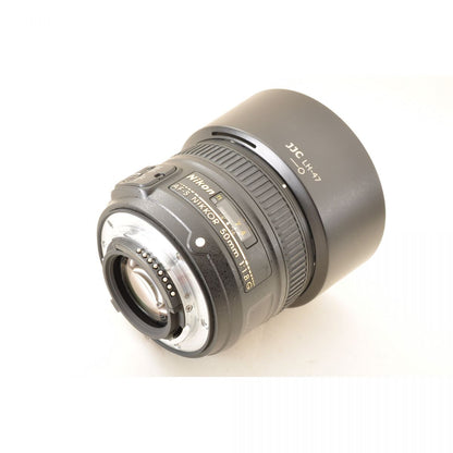【中古】Nikon AF-S NIKKOR 50mm f/1.8G 標準 単焦点レンズ フード付 ニコン S/N: 3083573