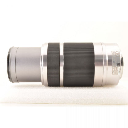 【中古】Sony E 55-210mm f/4.5-6.3 OSS 望遠 ズームレンズ フード付 ソニー S/N: 2290562
