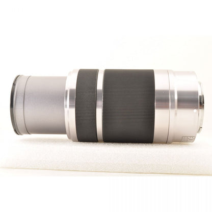 【中古】Sony E 55-210mm f/4.5-6.3 OSS 望遠 ズームレンズ フード付 ソニー S/N: 2290562