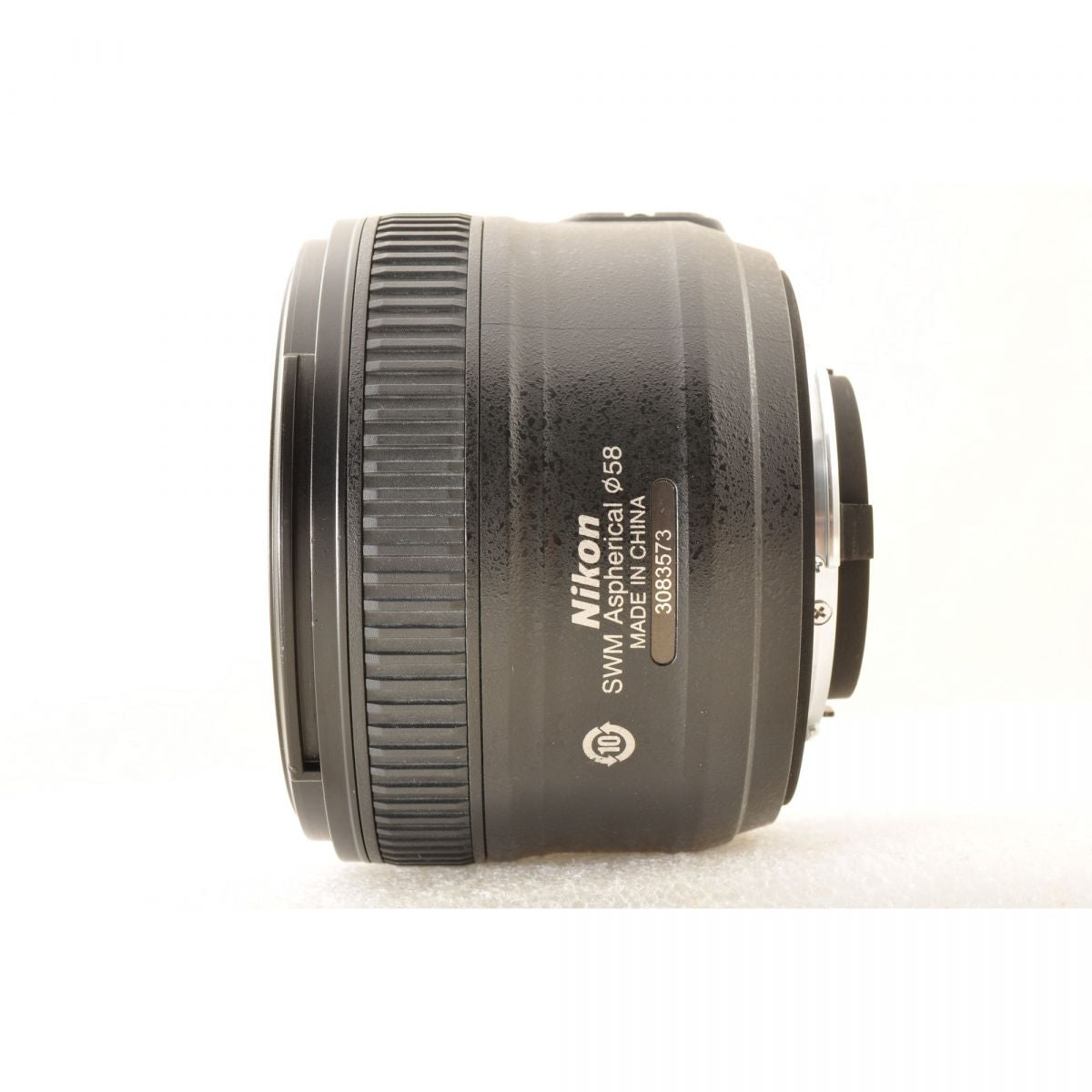 【中古】Nikon AF-S NIKKOR 50mm f/1.8G 標準 単焦点レンズ フード付 ニコン S/N: 3083573