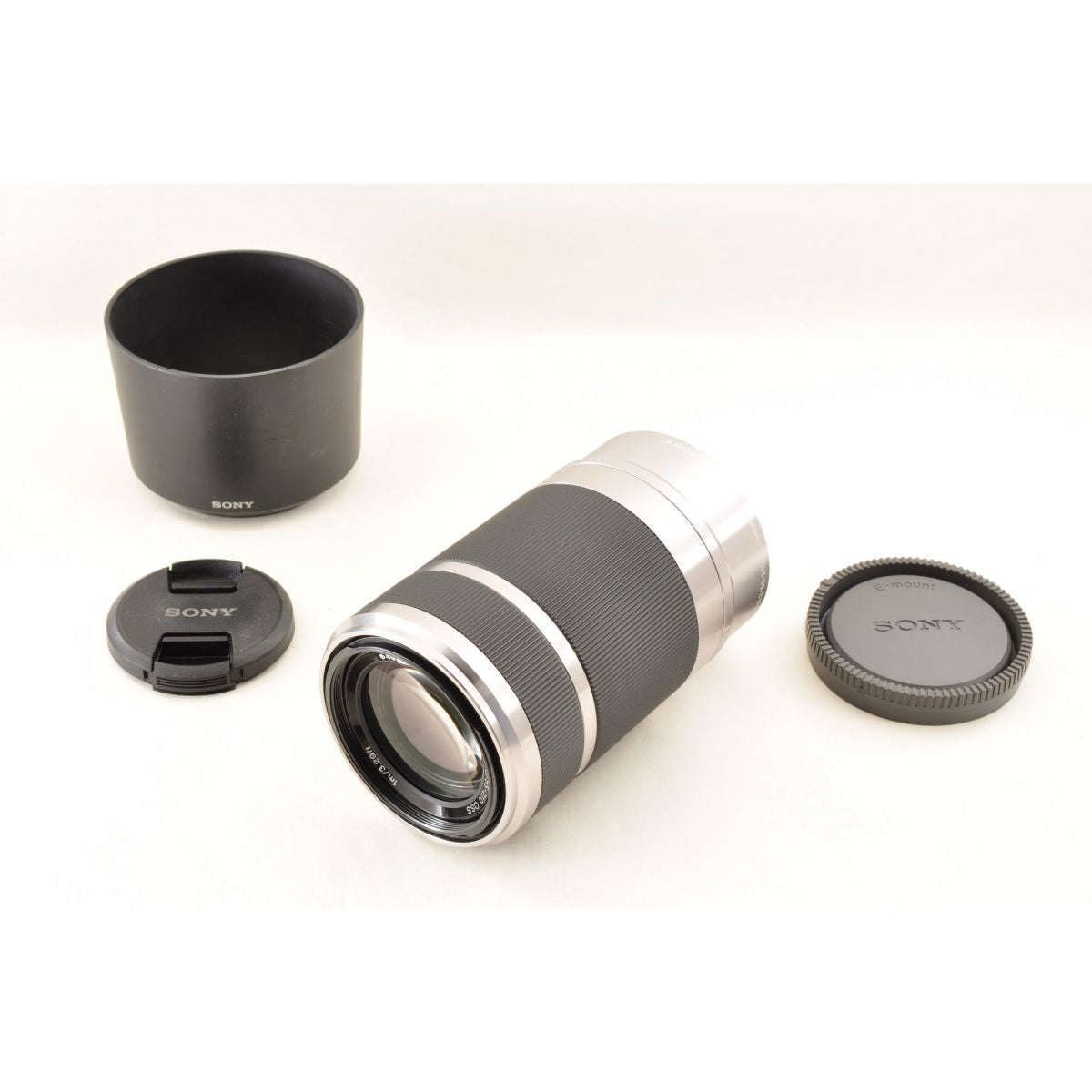 【中古】Sony E 55-210mm f/4.5-6.3 OSS 望遠 ズームレンズ フード付 ソニー S/N: 2290562