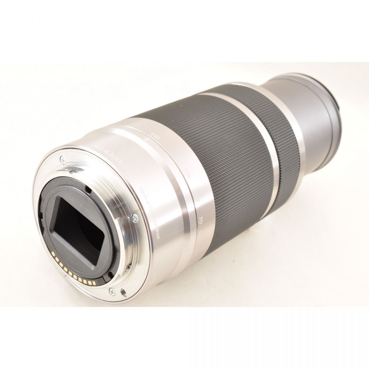 【中古】Sony E 55-210mm f/4.5-6.3 OSS 望遠 ズームレンズ フード付 ソニー S/N: 2290562