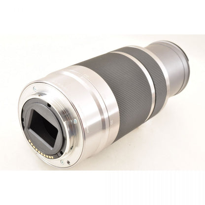 【中古】Sony E 55-210mm f/4.5-6.3 OSS 望遠 ズームレンズ フード付 ソニー S/N: 2290562