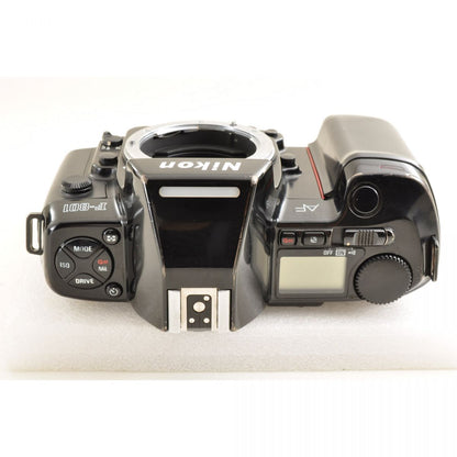 【中古】Nikon F-801 35mm 一眼レフフィルムカメラ + AF Micro-NIKKOR 60mm f/2.8 D マクロ 単焦点レンズ ニコン S/N: 2243535