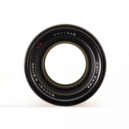 【中古】Contax Carl Zeiss Sonnar T* 135mm f/2.8 AEJ 単焦点 カメラレンズ 交換レンズ コンタックス S/N:6371348