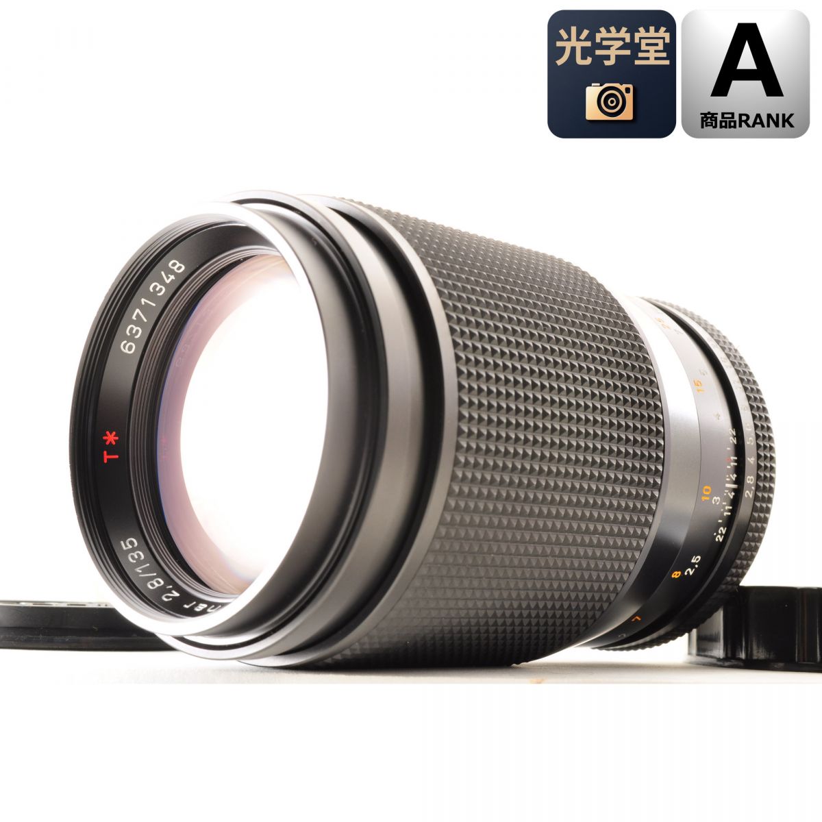 【中古】Contax Carl Zeiss Sonnar T* 135mm f/2.8 AEJ 単焦点 カメラレンズ 交換レンズ コンタックス S/N:6371348
