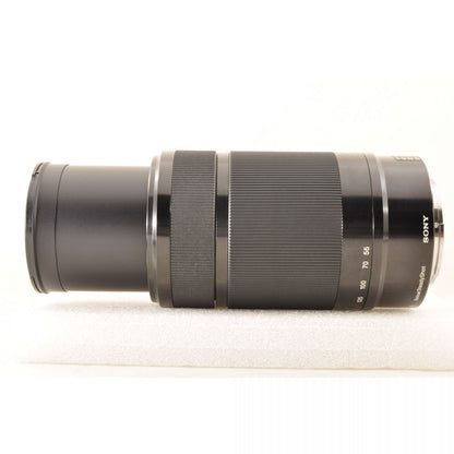 【中古】Sony E 55-210mm f/4.5-6.3 OSS ズーム フード付き カメラレンズ 交換レンズ ソニー S/N:4391804
