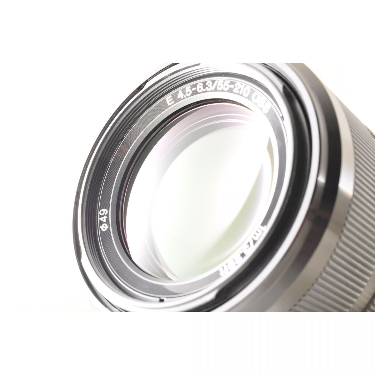 【中古】Sony E 55-210mm f/4.5-6.3 OSS ズーム フード付き カメラレンズ 交換レンズ ソニー S/N:4391804