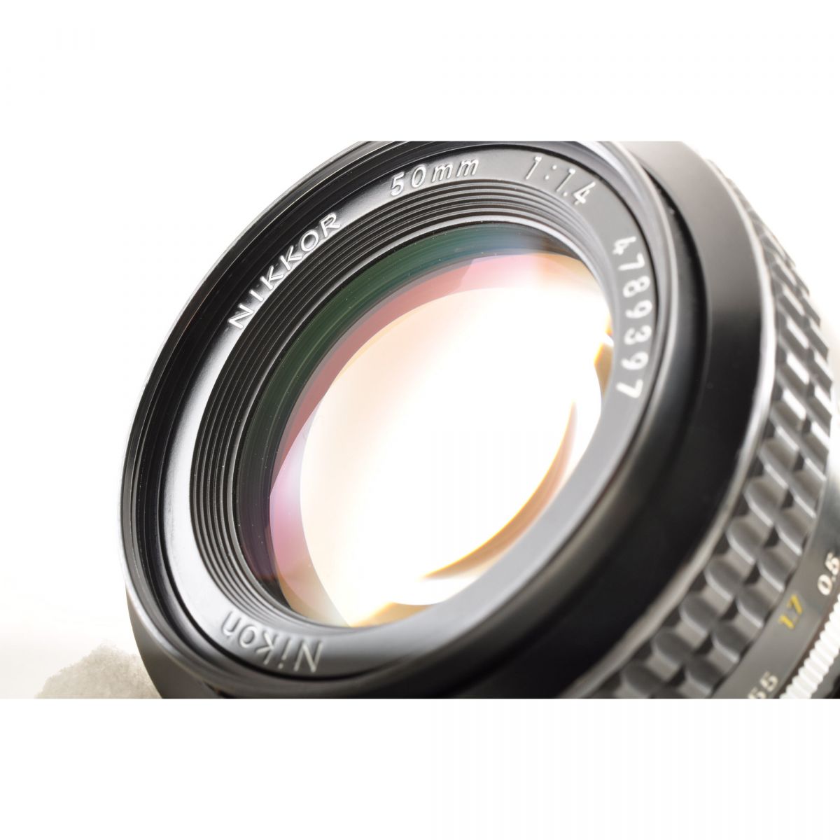 【中古】Nikon Ai Nikkor 50mm f/1.4 単焦点 カメラレンズ 交換レンズ ニコン S/N:4789397