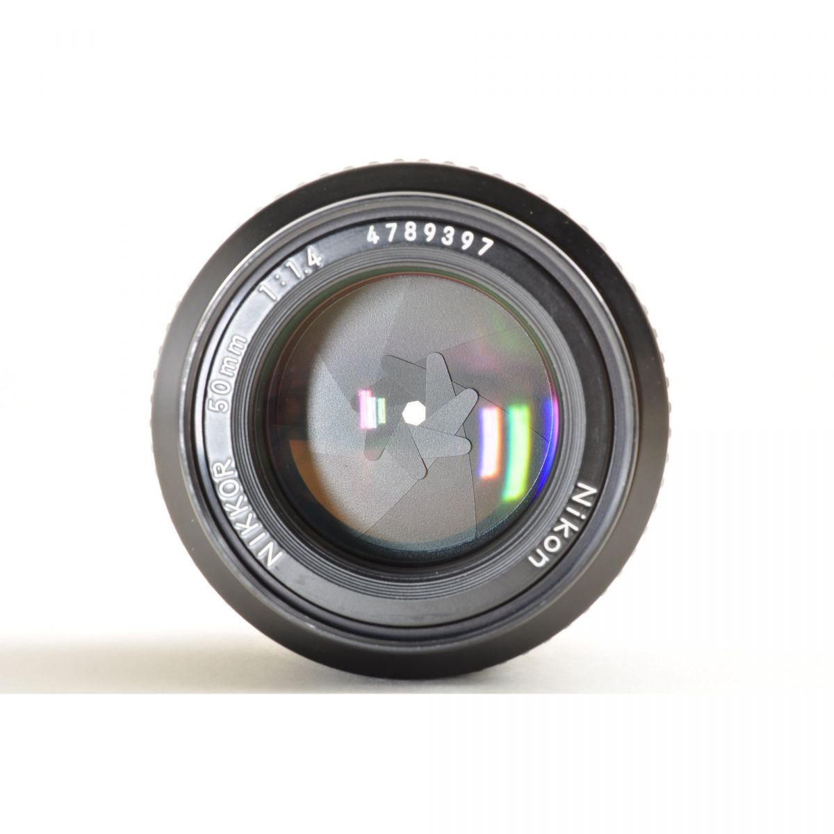 【中古】Nikon Ai Nikkor 50mm f/1.4 単焦点 カメラレンズ 交換レンズ ニコン S/N:4789397