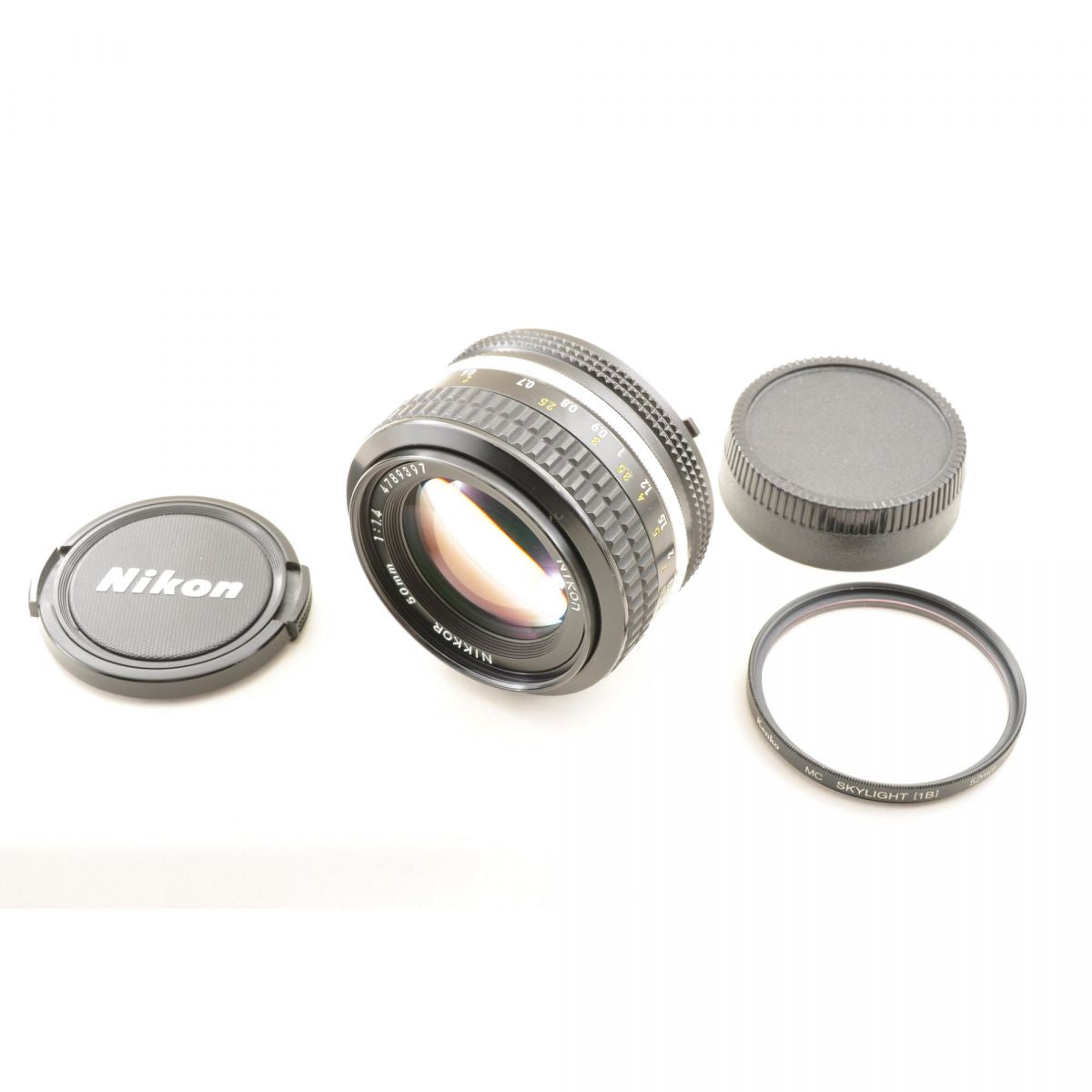 【中古】Nikon Ai Nikkor 50mm f/1.4 単焦点 カメラレンズ 交換レンズ ニコン S/N:4789397