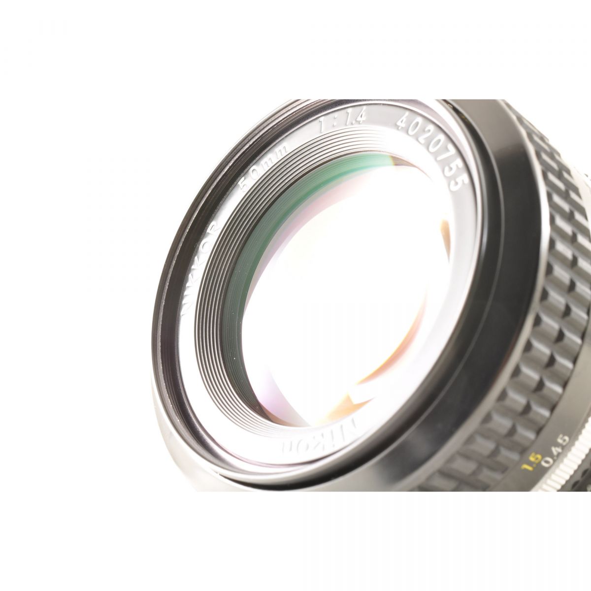 【中古】Nikon Ai Nikkor 50mm f/1.4 単焦点 カメラレンズ 交換レンズ ニコン S/N:4020755