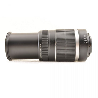 【中古】Canon EF-S 55-250mm f/4-5.6 IS ズーム カメラレンズ 交換レンズ キヤノン S/N:53413876