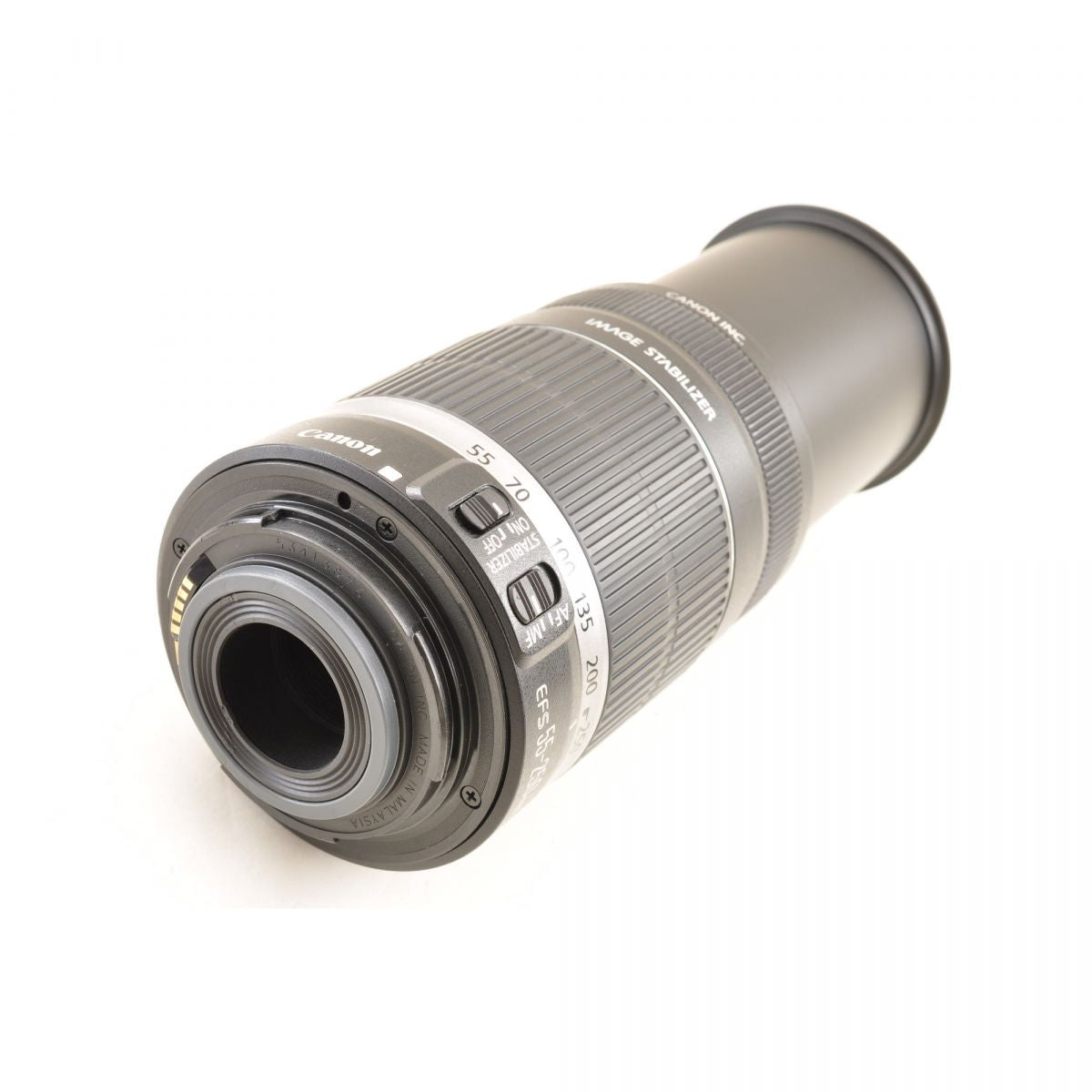 【中古】Canon EF-S 55-250mm f/4-5.6 IS ズーム カメラレンズ 交換レンズ キヤノン S/N:53413876
