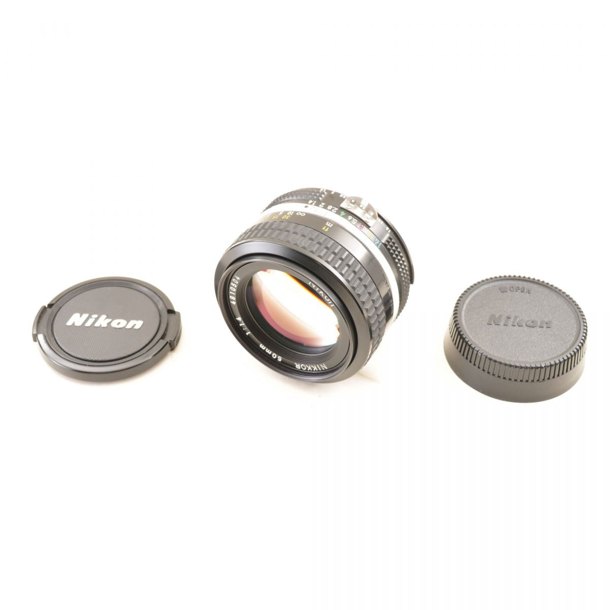 【中古】Nikon Ai Nikkor 50mm f/1.4 単焦点 カメラレンズ 交換レンズ ニコン S/N:4810504