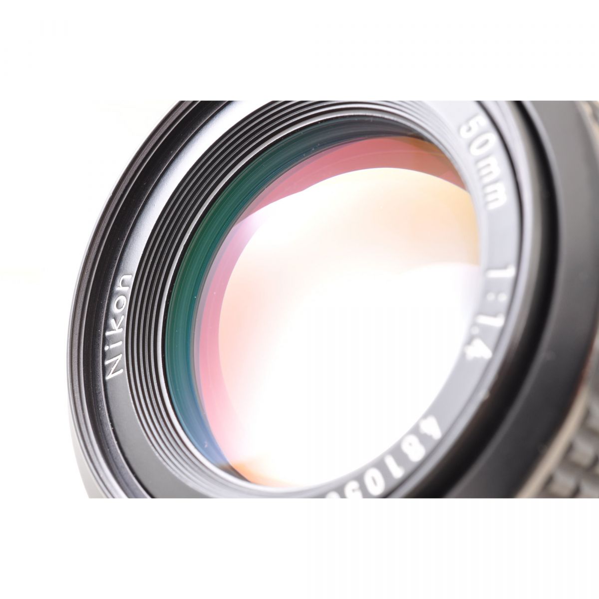 【中古】Nikon Ai Nikkor 50mm f/1.4 単焦点 カメラレンズ 交換レンズ ニコン S/N:4810504