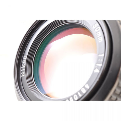 【中古】Nikon Ai Nikkor 50mm f/1.4 単焦点 カメラレンズ 交換レンズ ニコン S/N:4810504