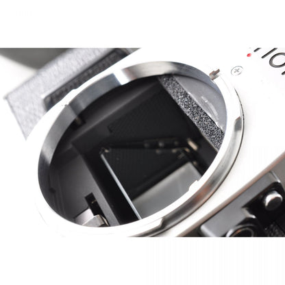 【中古】Canon AE-1 シルバー 一眼レフ 35mm フィルムカメラ キヤノン S/N:5511147