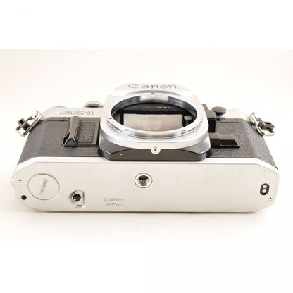 【中古】Canon AE-1 シルバー 一眼レフ 35mm フィルムカメラ キヤノン S/N:5511147