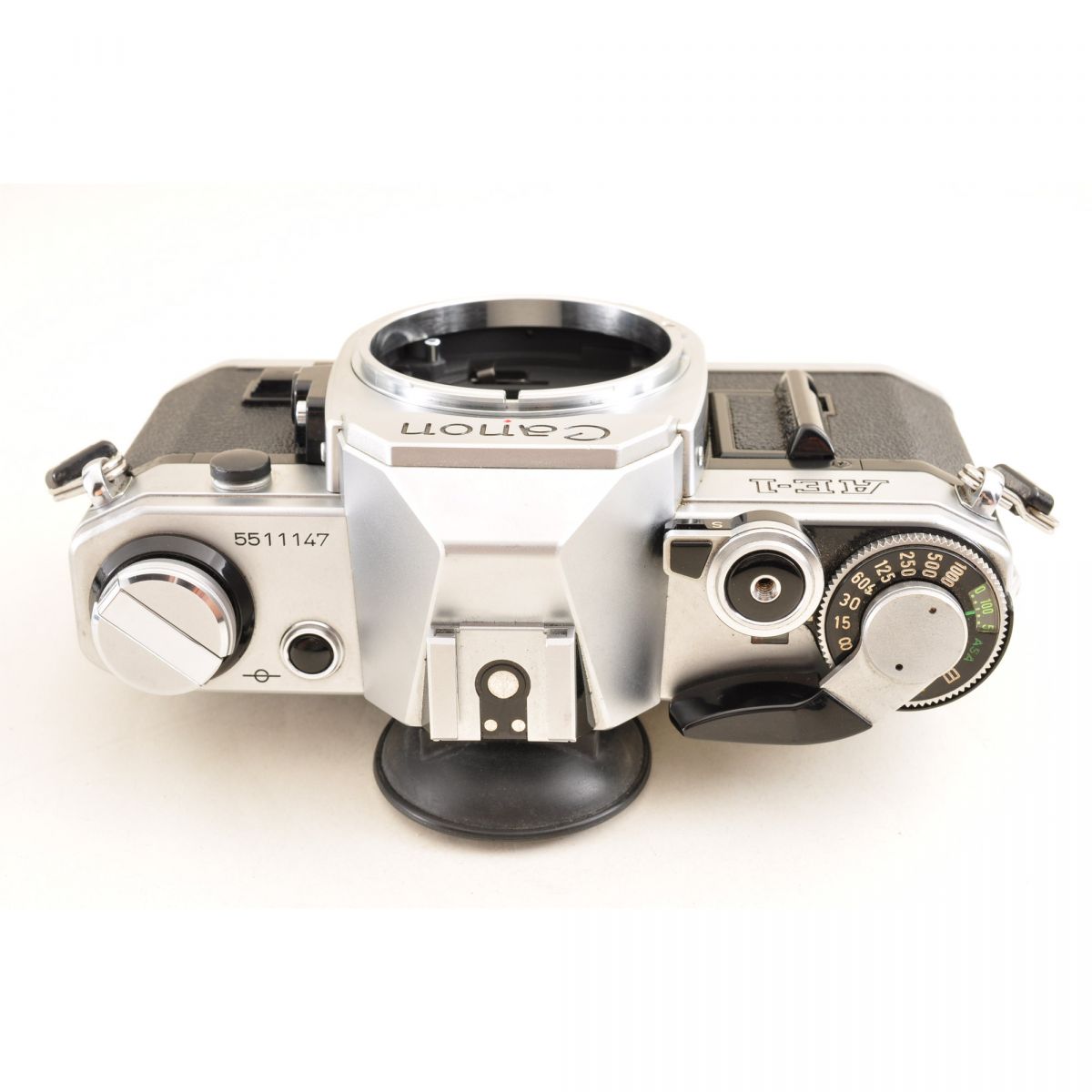 【中古】Canon AE-1 シルバー 一眼レフ 35mm フィルムカメラ キヤノン S/N:5511147