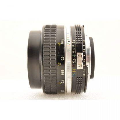 【中古】Nikon Ai Nikkor 50mm f/1.4 単焦点 カメラレンズ 交換レンズ ニコン S/N:4558782