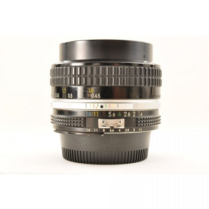 【中古】Nikon Ai Nikkor 50mm f/1.4 単焦点 カメラレンズ 交換レンズ ニコン S/N:4558782