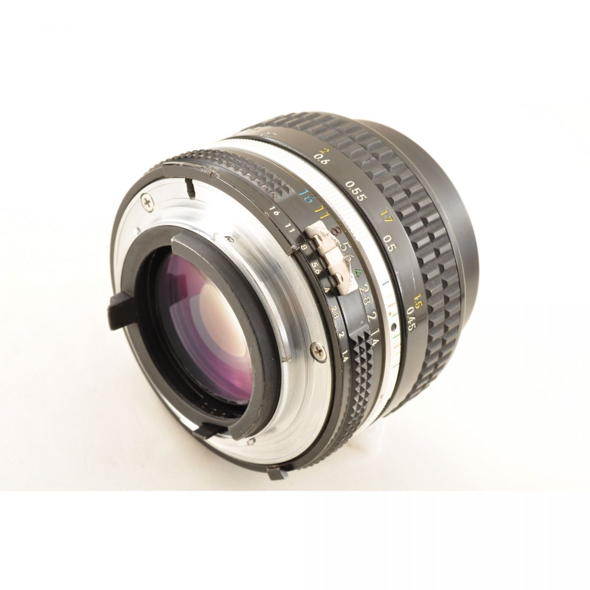 【中古】Nikon Ai Nikkor 50mm f/1.4 単焦点 カメラレンズ 交換レンズ ニコン S/N:4558782